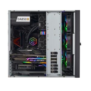 SilverStone RM44, Rackmount Storage, schwarz, 4HE, ATX