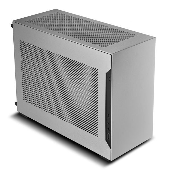 Lian Li A4-H2O Mini-ITX SFF-Gehäuse aus Aluminium mit Mesh-Seitenpanel