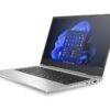 HP EliteBook x360 830 G8 Convertible Seitenansicht mit Anschlüssen und Tastatur