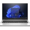 HP EliteBook x360 830 G8 Frontansicht mit Display, Tastatur und Windows 11