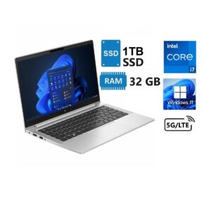 HP EliteBook 840 G8 Laptop mit Intel Core i7-1165G7, bis 1 TB SSD, 32 GB RAM, Windows 11 und 5G LTE WWAN